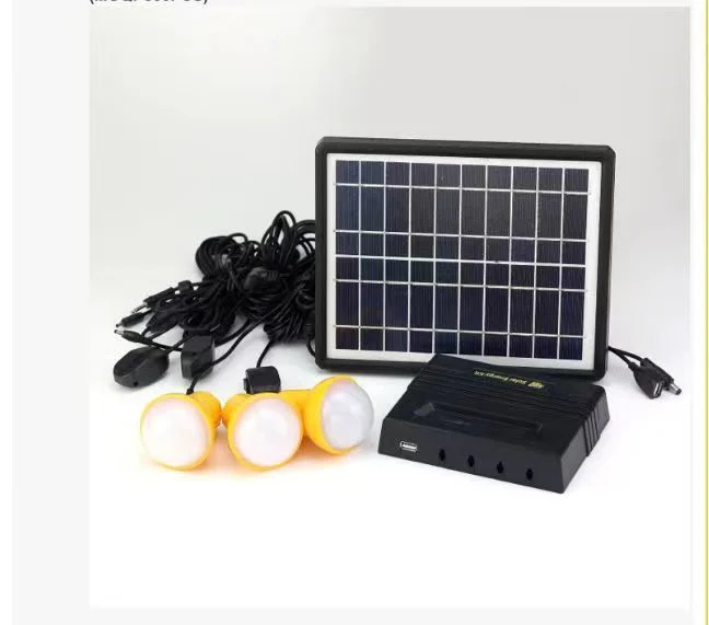 Portable USB Solar Energy Home Lighting System with Mobile Phone Chargers (5W/10W)